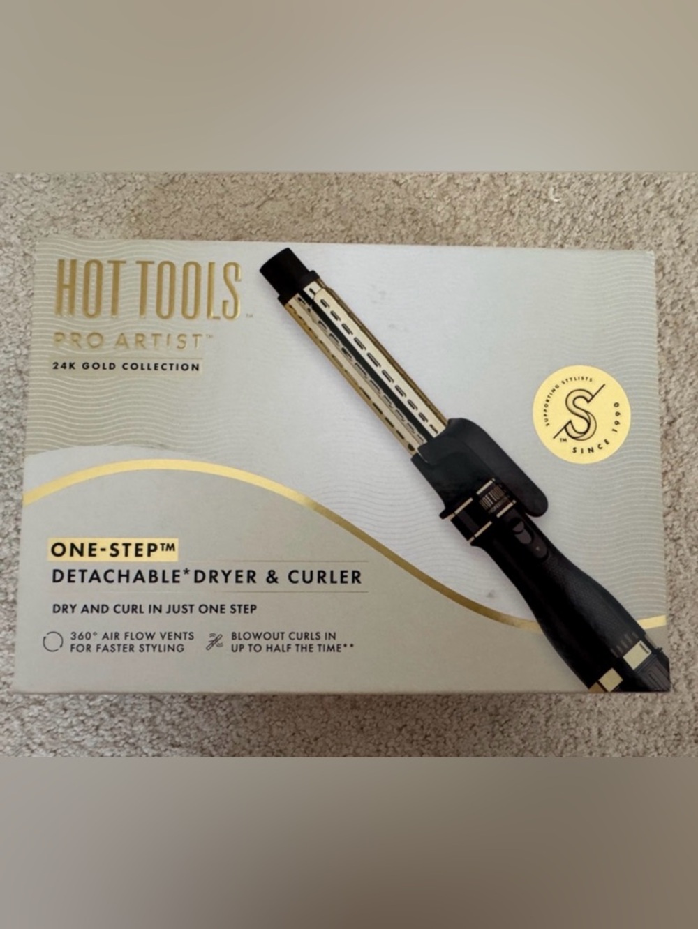 Hot Tools Pro Artist 24K Gold Collection 
One-Step